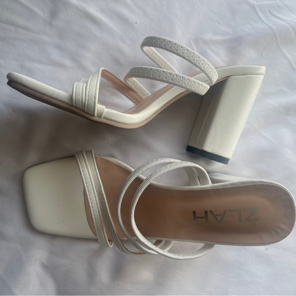 white heel